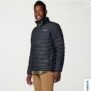 Columbia Mens Water Resistant Midweight
Puffer Jacket XL Black